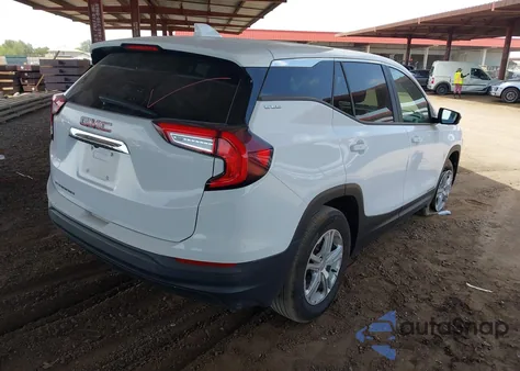 2024 GMC Terrain Fwd Sle from USA, damaged, VIN 3GKALMEG5RL376674